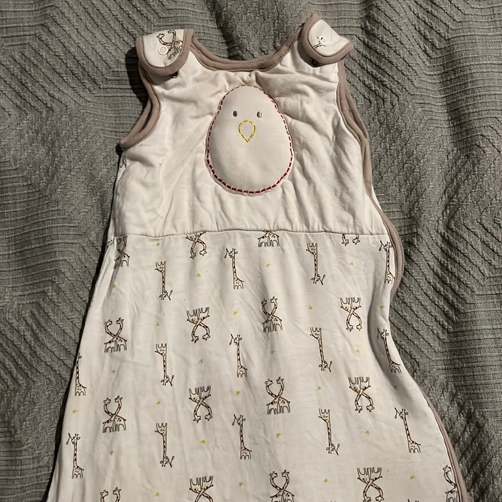 Nested bean sleep sack